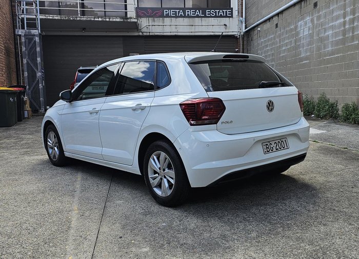 2019 Volkswagen Polo 85TSI Comfortline AW MY20 Pure White