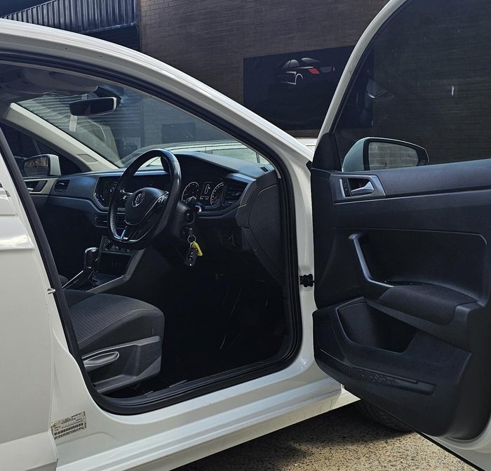 2019 Volkswagen Polo 85TSI Comfortline AW MY20 Pure White
