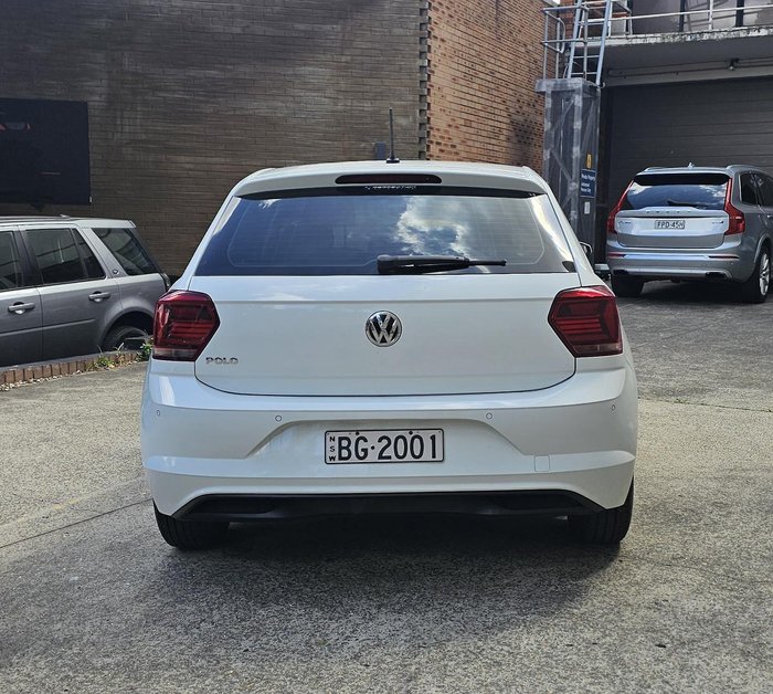 2019 Volkswagen Polo 85TSI Comfortline AW MY20 Pure White