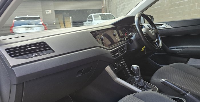 2019 Volkswagen Polo 85TSI Comfortline AW MY20 Pure White