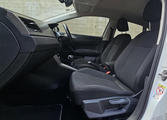 2019 Volkswagen Polo 85TSI Comfortline AW MY20 Pure White