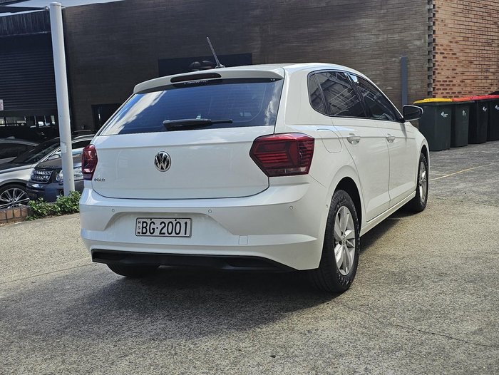 2019 Volkswagen Polo 85TSI Comfortline AW MY20 Pure White