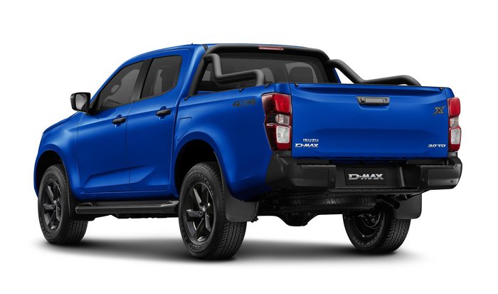 2025 Isuzu D-MAX X-RIDER MY25.5 4X4 Dual Range Neptune Blue