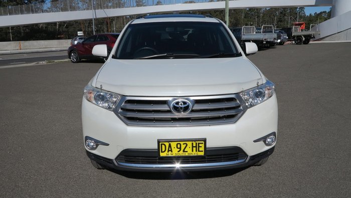 2013 Toyota Kluger Altitude GSU40R Crystal Pearl