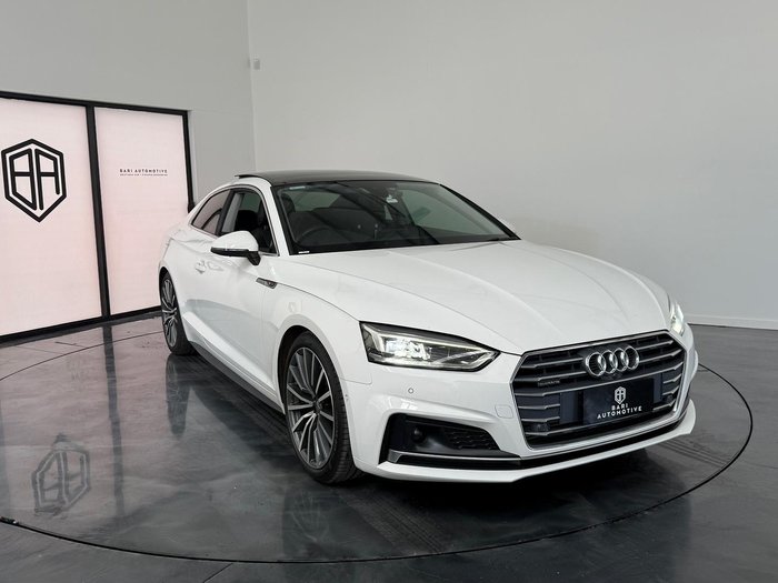 2019 Audi A5 45 TFSI sport F5 MY19 Four Wheel Drive Ibis White