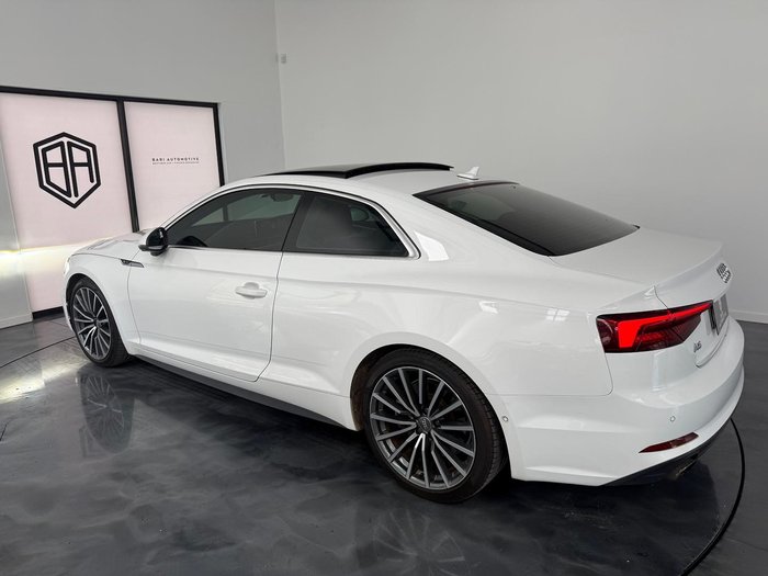 2019 Audi A5 45 TFSI sport F5 MY19 Four Wheel Drive Ibis White