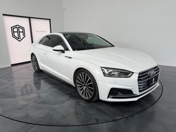 2019 Audi A5 45 TFSI sport F5 MY19 Four Wheel Drive Ibis White