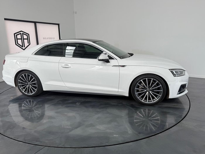 2019 Audi A5 45 TFSI sport F5 MY19 Four Wheel Drive Ibis White