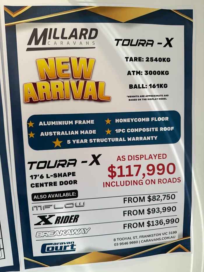 2025 Millard Toura X-At