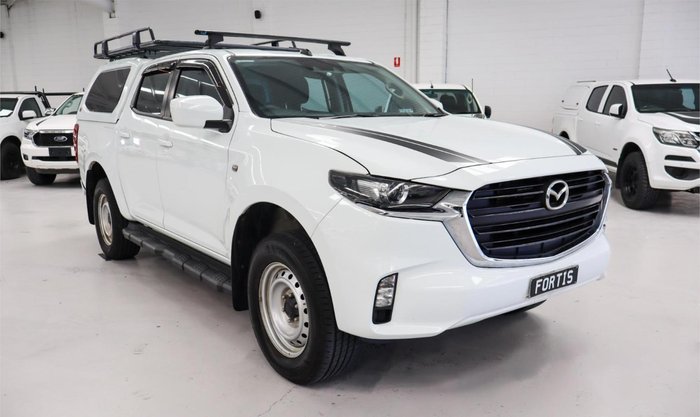 2022 Mazda BT-50 XS TF 4x2 Ice White