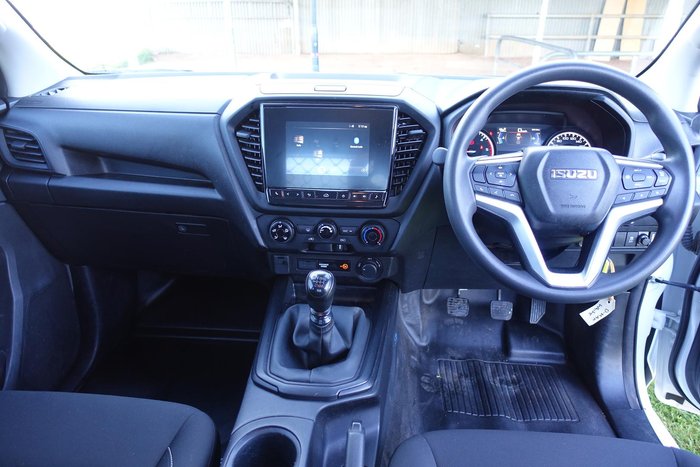 2022 Isuzu D-MAX SX MY22 4X4 Dual Range Mineral White