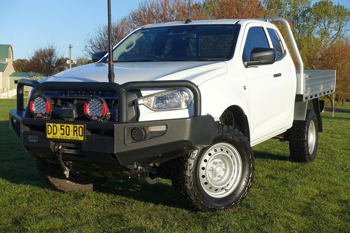 2022 Isuzu D-MAX SX MY22 4X4 Dual Range Mineral White