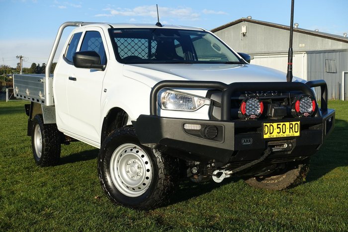 2022 Isuzu D-MAX SX MY22 4X4 Dual Range Mineral White