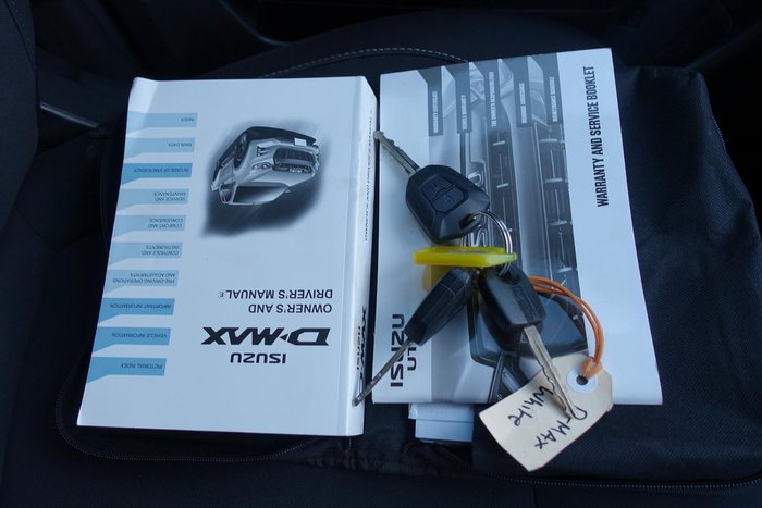 2022 Isuzu D-MAX SX MY22 4X4 Dual Range Mineral White