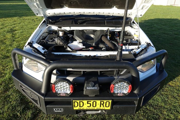 2022 Isuzu D-MAX SX MY22 4X4 Dual Range Mineral White