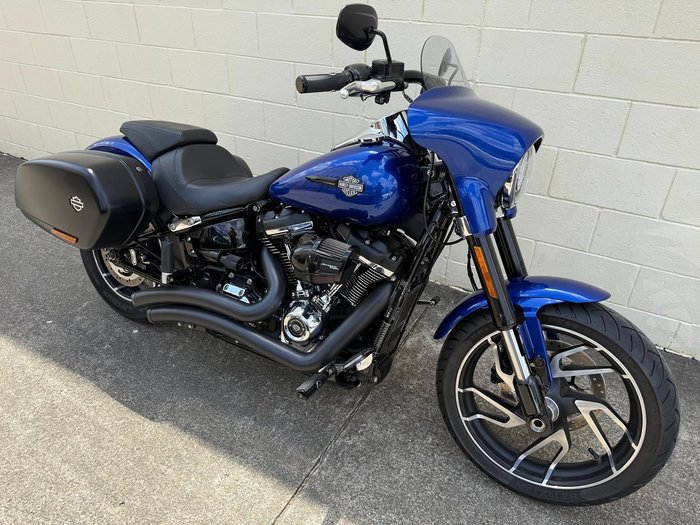 2018 Harley-Davidson Sport Glide 107 (FLSB) Softail Blue