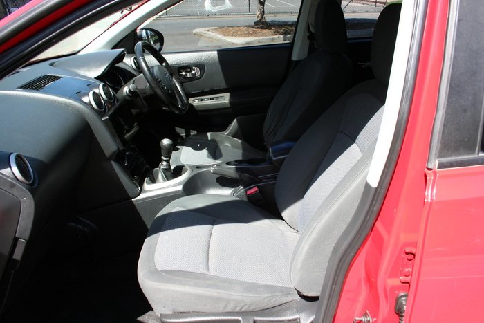 2010 Nissan Dualis ST J10 Series II MY10 Flame Red