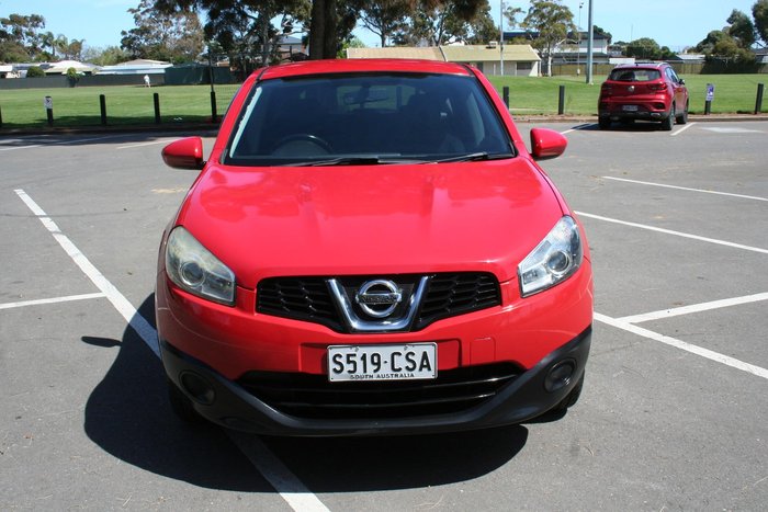 2010 Nissan Dualis ST J10 Series II MY10 Flame Red