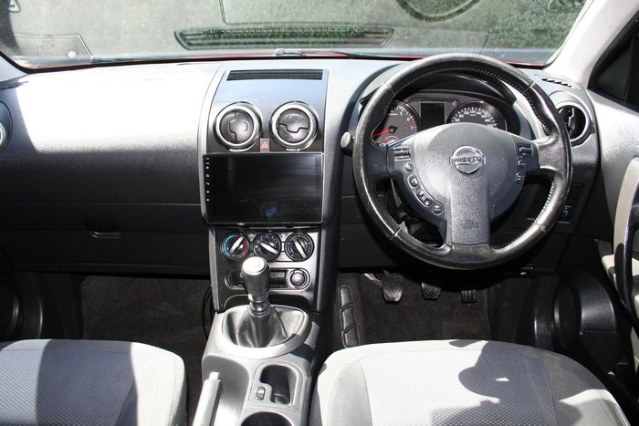2010 Nissan Dualis ST J10 Series II MY10 Flame Red