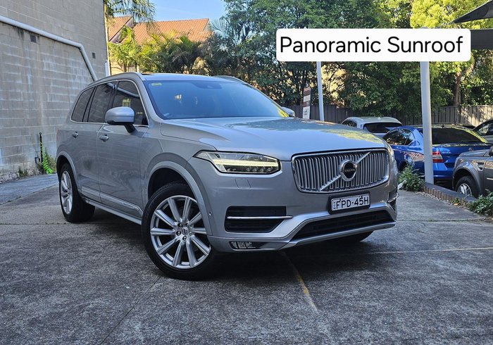 2015 Volvo XC90 D5 Inscription MY16 AWD Bright Silver