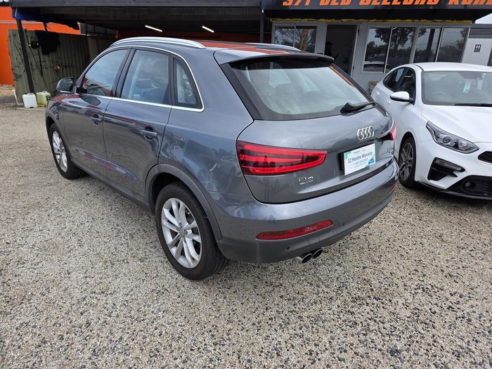 2012 Audi Q3 TFSI 8U MY13 Four Wheel Drive Grey