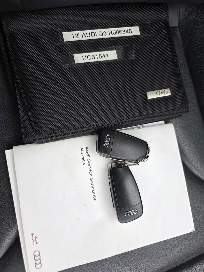 2012 Audi Q3 TFSI 8U MY13 Four Wheel Drive Grey