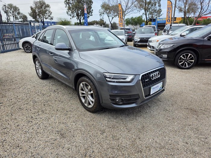 2012 Audi Q3 TFSI 8U MY13 Four Wheel Drive Grey