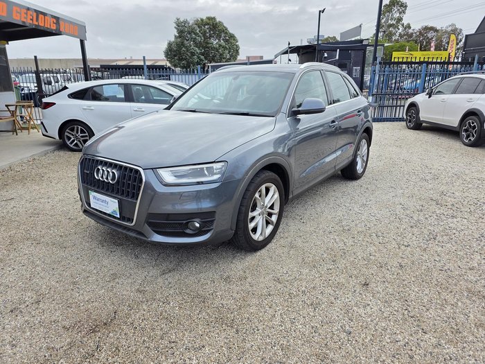 2012 Audi Q3 TFSI 8U MY13 Four Wheel Drive Grey