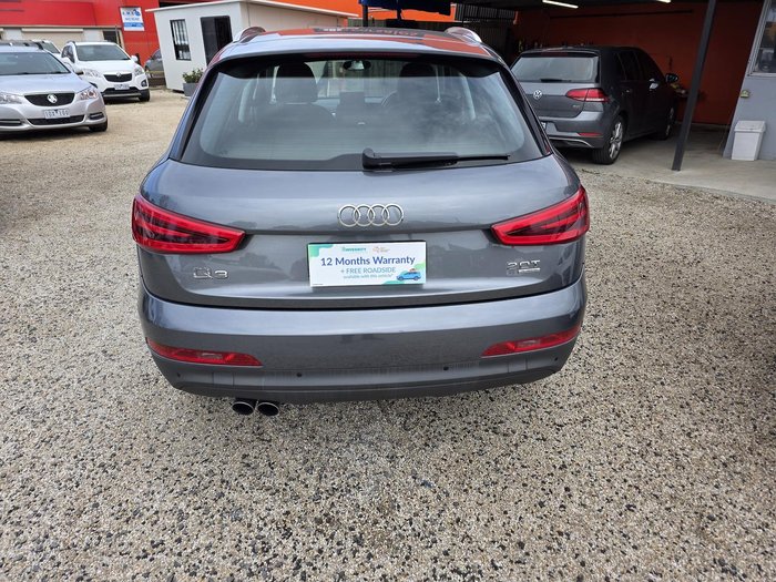 2012 Audi Q3 TFSI 8U MY13 Four Wheel Drive Grey