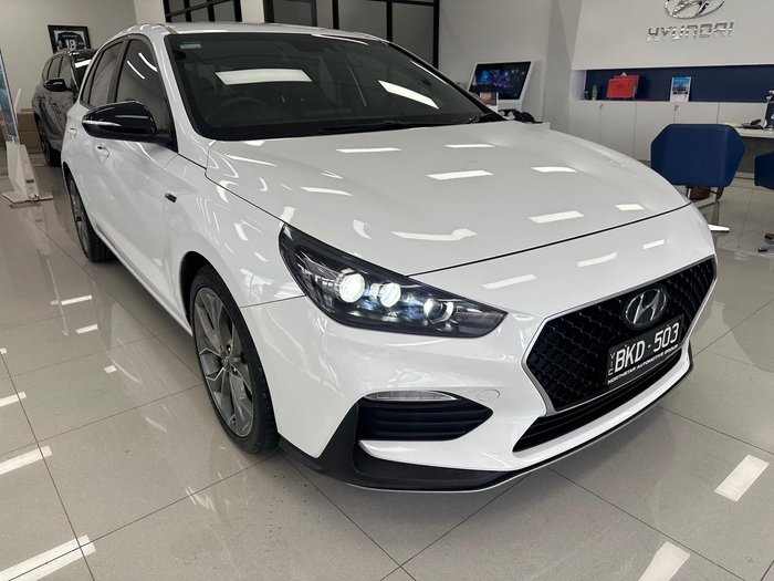2020 Hyundai i30 N Line PD.3 MY20 Polar White