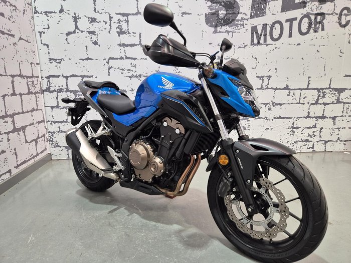 2018 Honda CB500F ABS (CB500FA) CB500 Blue