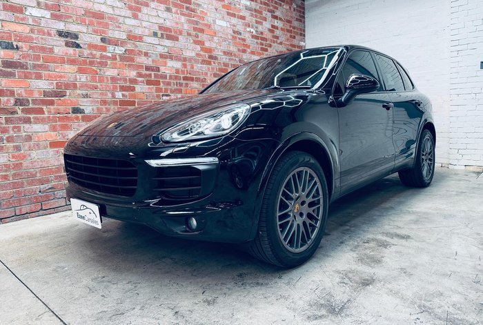 2016 Porsche Cayenne Platinum Edition 92A MY17 4X4 On Demand Black