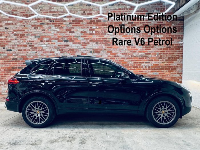 2016 Porsche Cayenne 92A MY17 4X4 On Demand Black