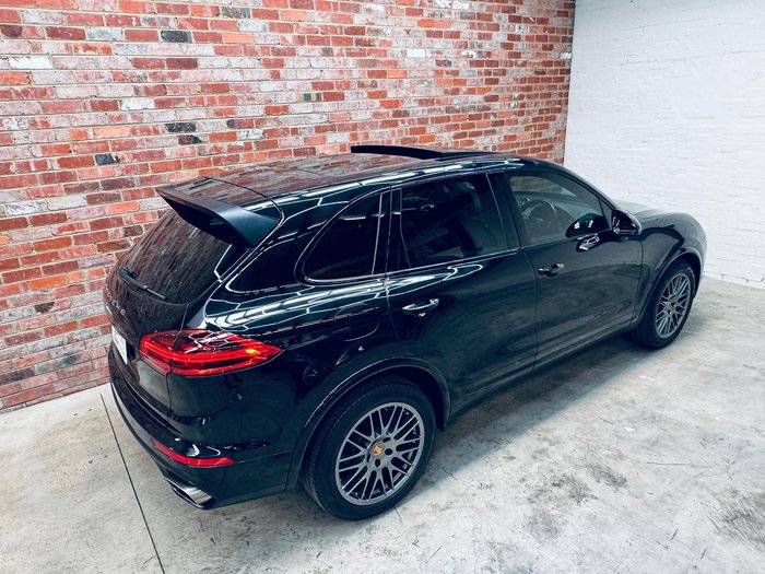 2016 Porsche Cayenne Platinum Edition 92A MY17 4X4 On Demand Black