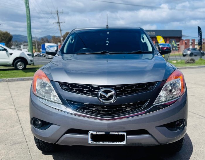 2015 Mazda BT-50 XTR UP 4X4 Dual Range Titanium Grey