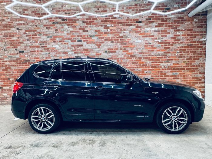 2017 BMW X3 xDrive20d F25 LCI 4X4 Constant Deep Sea Blue