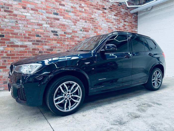 2017 BMW X3 xDrive20d F25 LCI 4X4 Constant Deep Sea Blue