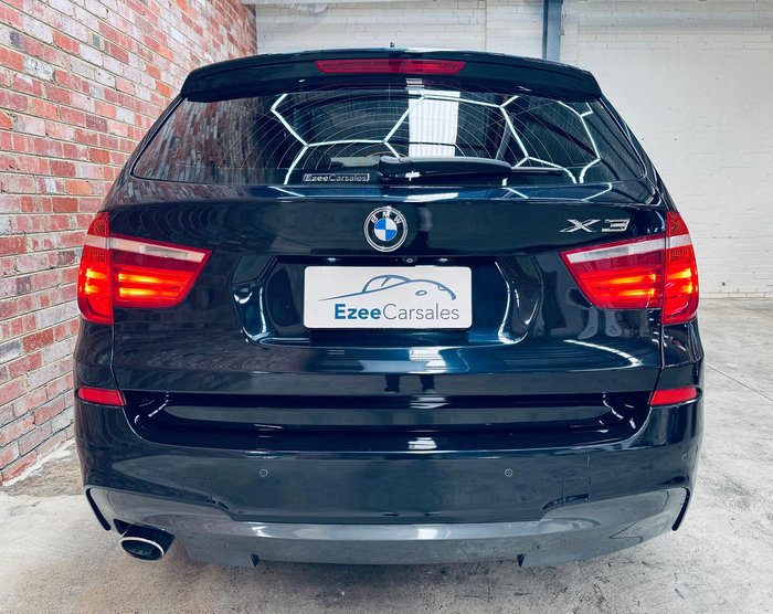 2017 BMW X3 xDrive20d F25 LCI 4X4 Constant Deep Sea Blue