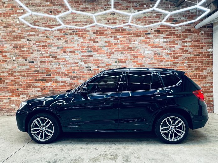 2017 BMW X3 xDrive20d F25 LCI 4X4 Constant Deep Sea Blue