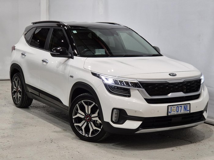 2021 Kia Seltos GT-Line SP2 MY21 AWD Snow White Pearl