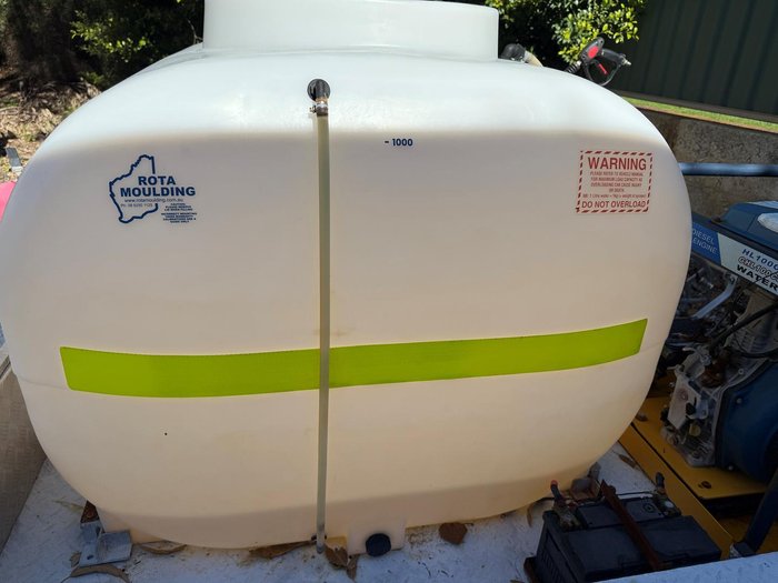 2022 Welding Solutions 1000L Pressure Washer WHITE