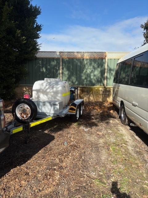 2022 Welding Solutions 1000L Pressure Washer WHITE