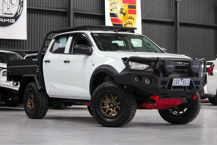 2022 Isuzu D-MAX SX MY22 4X4 Dual Range Mineral White
