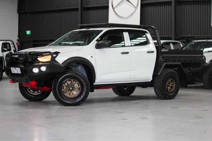 2022 Isuzu D-MAX SX MY22 4X4 Dual Range Mineral White