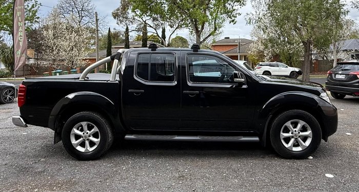 2012 Nissan Navara ST D40 Series 6 4x2 Midnight Black
