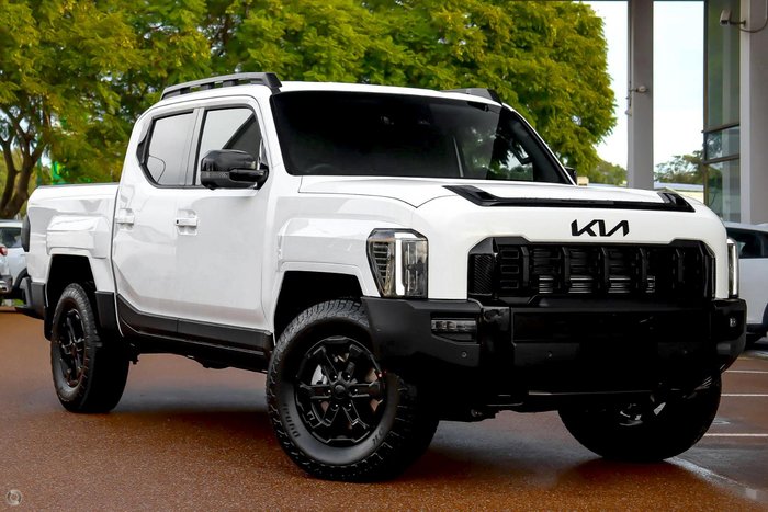 2025 Kia Tasman X-Pro TK MY26 4X4 Dual Range Clear White