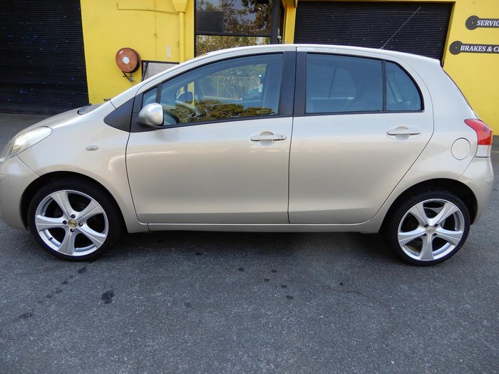 2008 Toyota Yaris YR NCP90R MY09 Gold