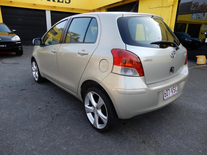 2008 Toyota Yaris YR NCP90R MY09 Gold