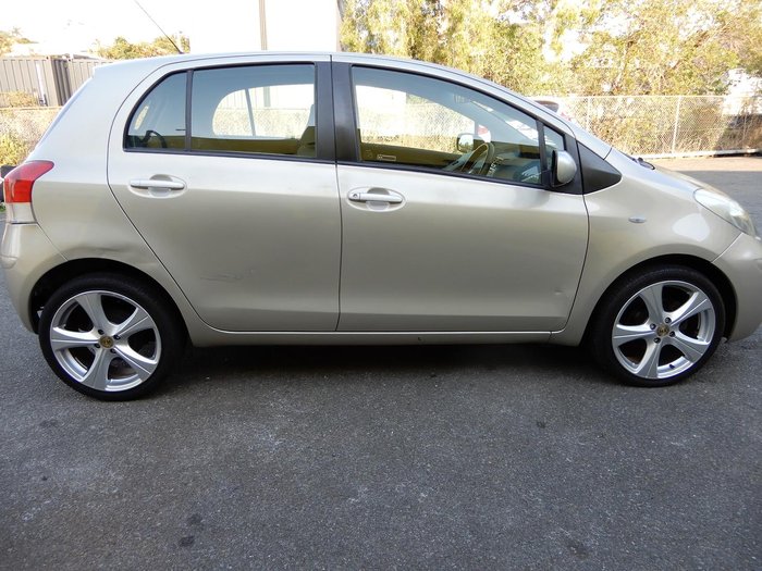 2008 Toyota Yaris YR NCP90R MY09 Gold