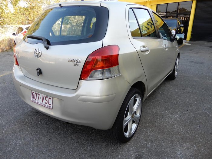 2008 Toyota Yaris YR NCP90R MY09 Gold